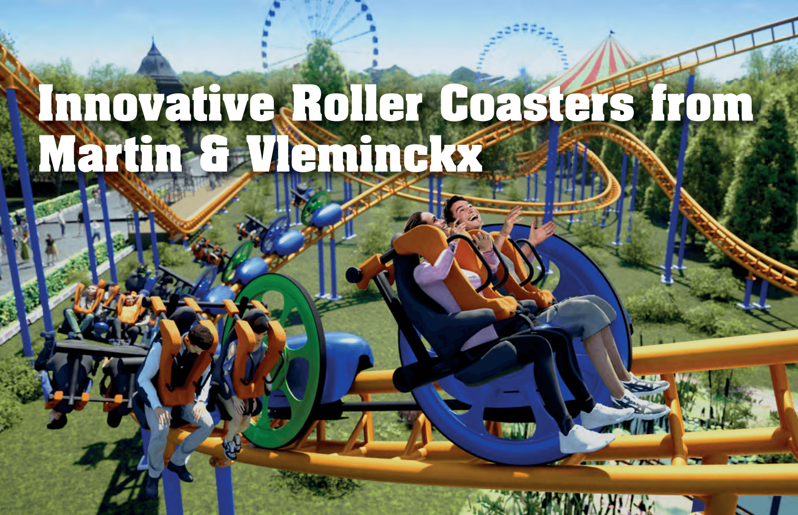 Innovative Roller Coasters from Martin & Vleminckx